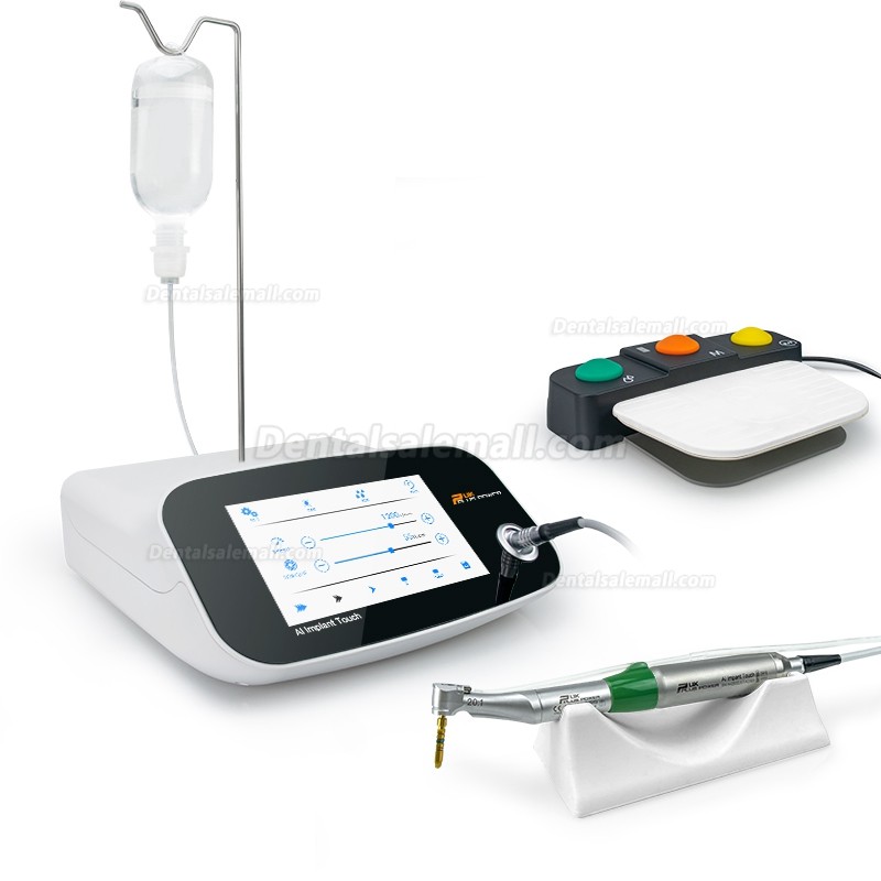 Pluspower®Ai Touch Dental Implant Surgery System Brushless Motor with 20:1 Contra-angle